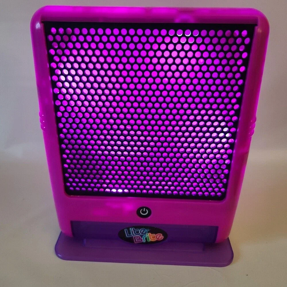 2010 Lite Brite LED Flat Screen By Hasbro Some Sheets No Pegs READ